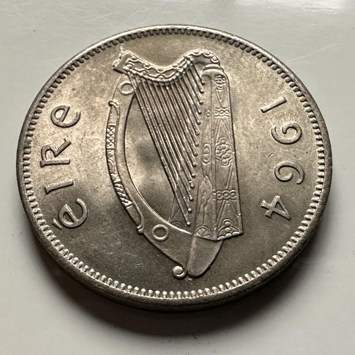 🌹外币初藏🌹🐯2026年第13场  每周二四六晚8️⃣点 接代拍 爱尔兰1964年6便士