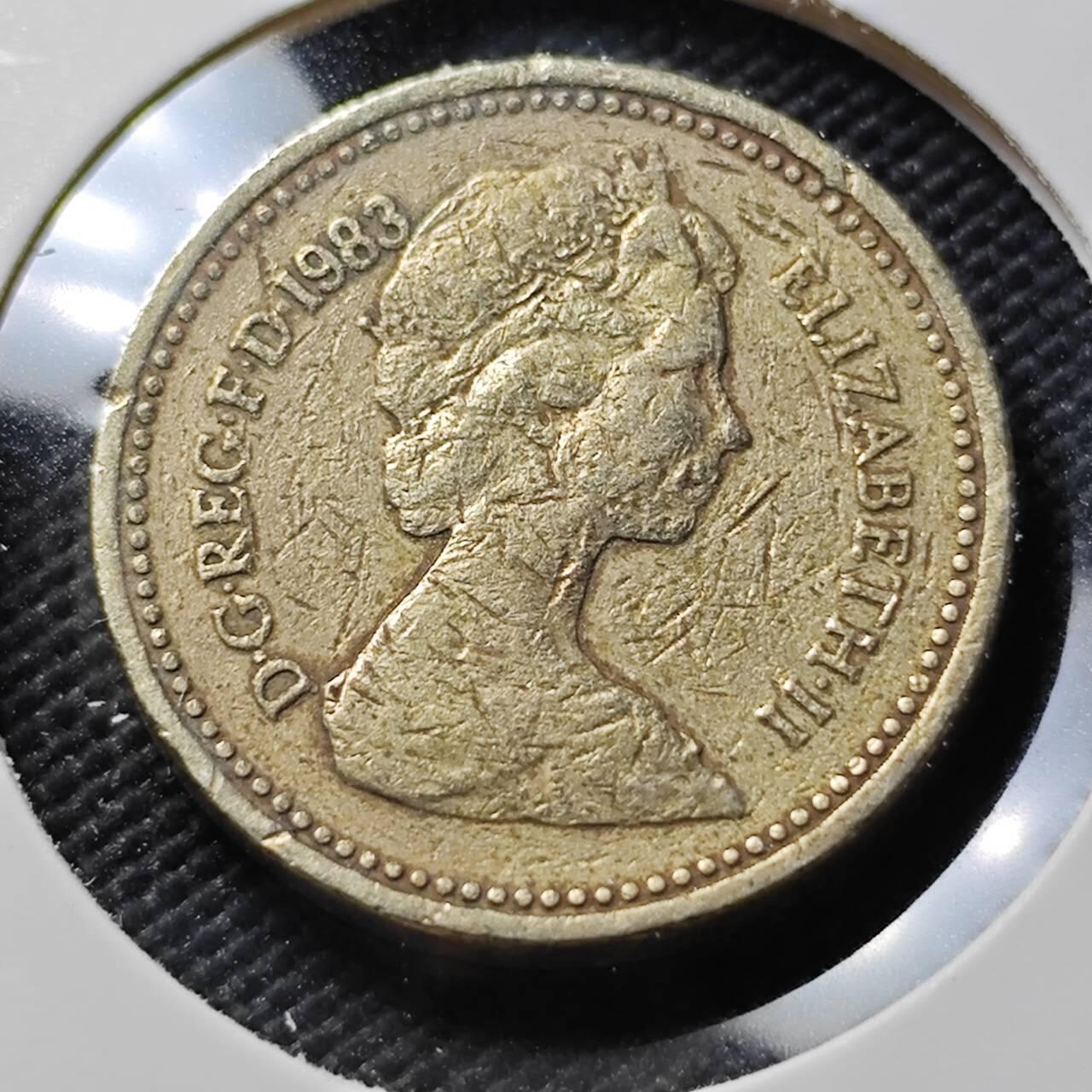 KK钱币收藏小铺  第390期  2月预留时间 周末发货  英国1镑