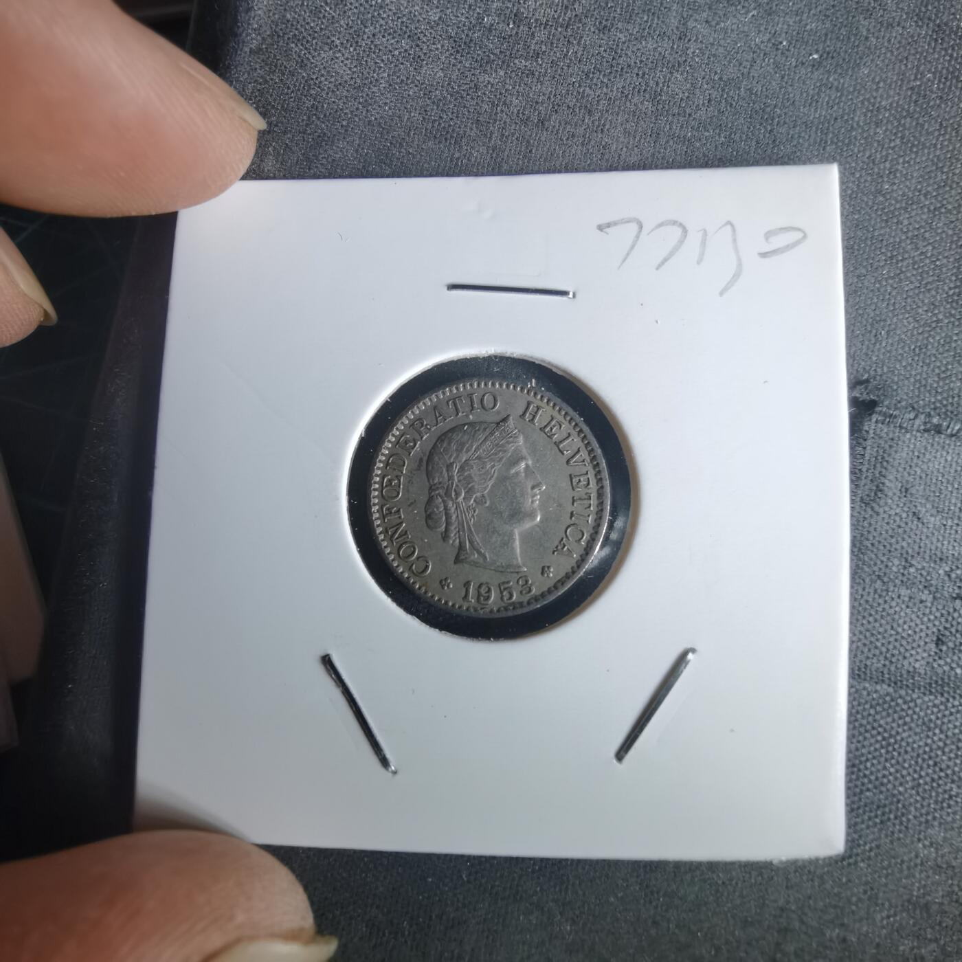 沼泽如烟--第977场 瑞士1953年五分