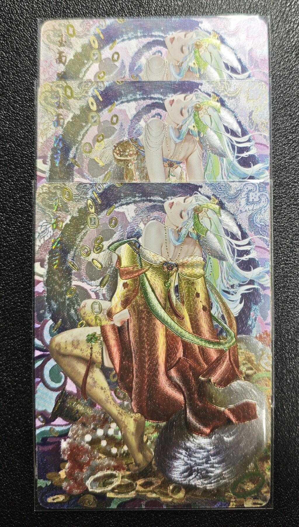 天玑星卡拍第168期《2.3周二截拍艺气风发》持续收拍收评中 满赠卡需备注 焱卡文化 幻西游 玉面公主 粗闪 三渐变