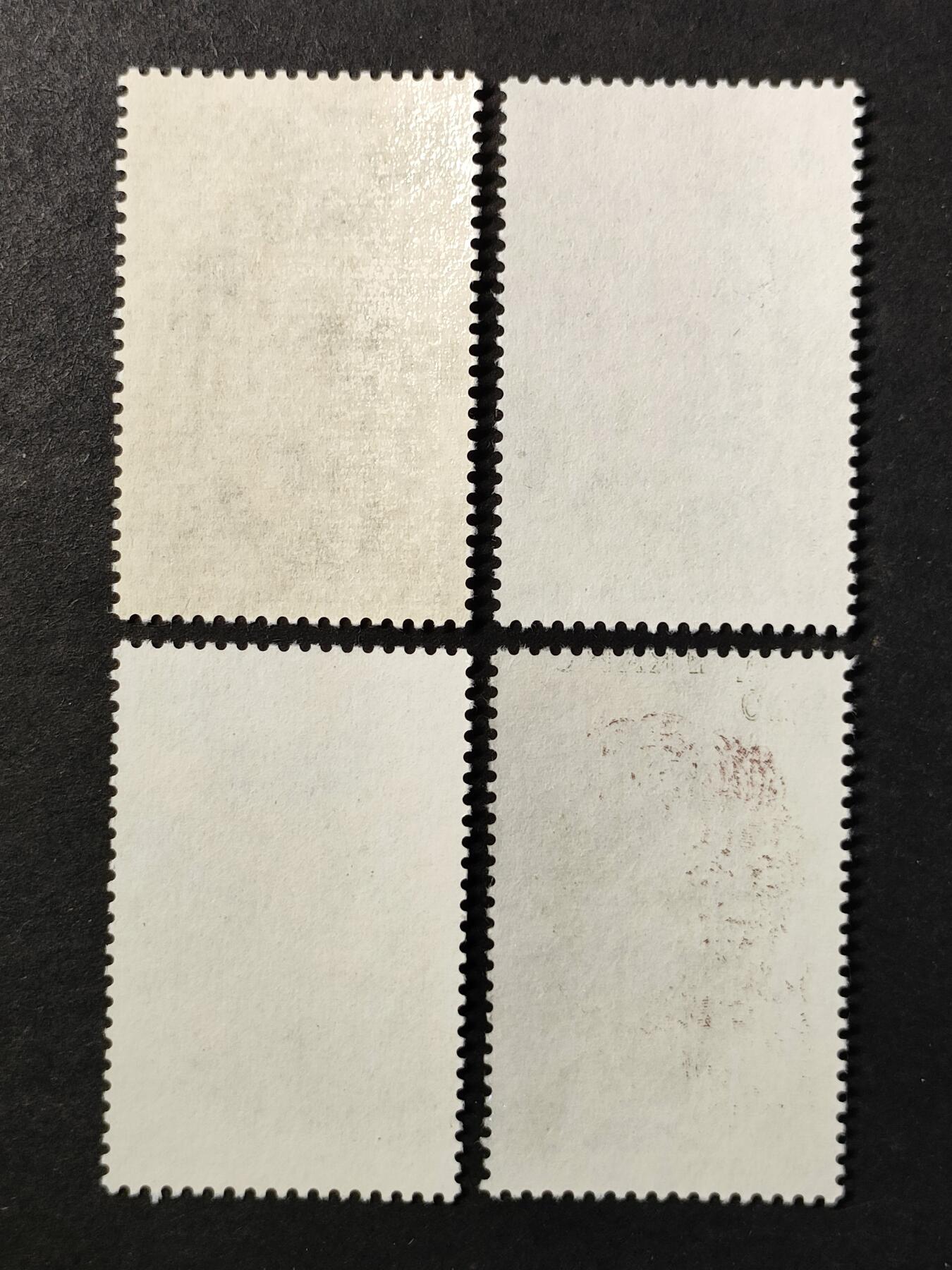 ↓君缘收藏725期☞钱币邮品↓无佣金、可寄存、满30元包邮  法国邮票，1977年政治家爱德华·埃里奥逝世20周年、史前史学家亨利·步日耶诞辰100周年、诗人与音乐家纪尧姆·马肖逝世600周年、作家科学家夏尔·克罗诞辰135周年邮票雕刻版4套4全