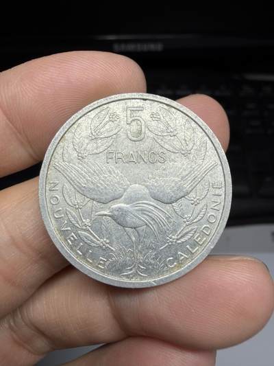 2025年集古藏今外币拍卖第二期-第1场—（总第301拍），可以寄存60天，满160元包邮。 - 1952年法属新喀里多尼亚5法郎