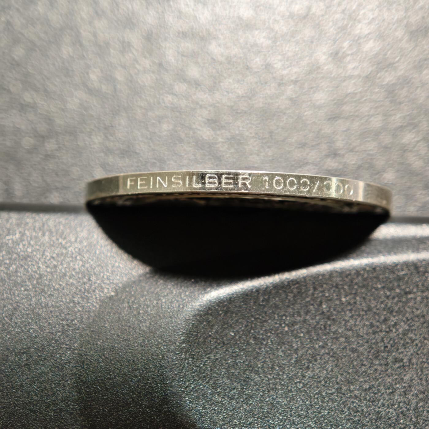 【德藏】世界币章拍卖第163期（拍品征集中~欢迎藏友联系） 现代 德国埃尔茨城堡纪念银章 纯银 直径约：32.2mm；重约：14.3g