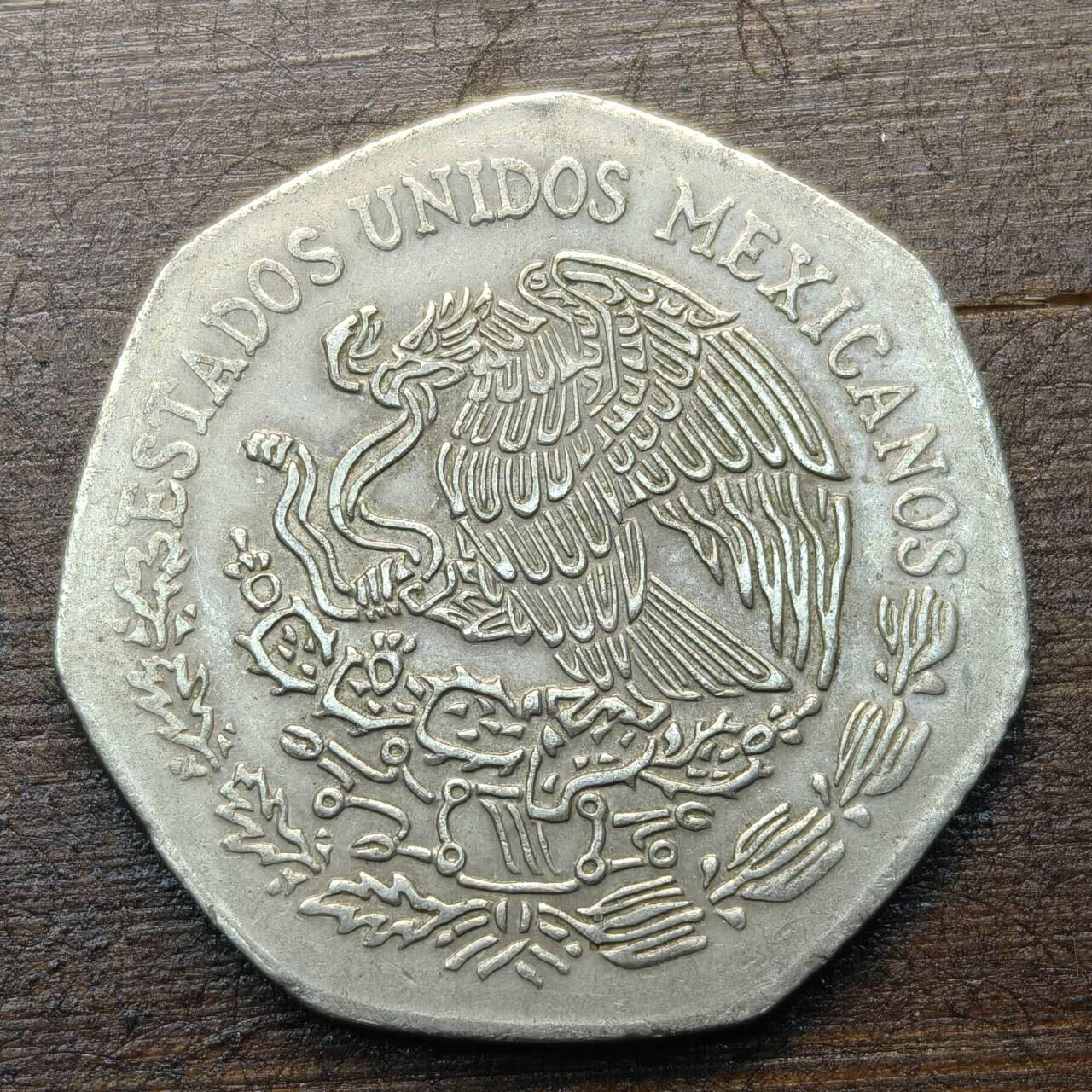 【铜匠收藏】★第142★散币专场 不寄存，30包邮。不满30元，支付5元运费。《接受代拍 代送NGC评级》 5【无寄存】墨西哥 1976年 10比索