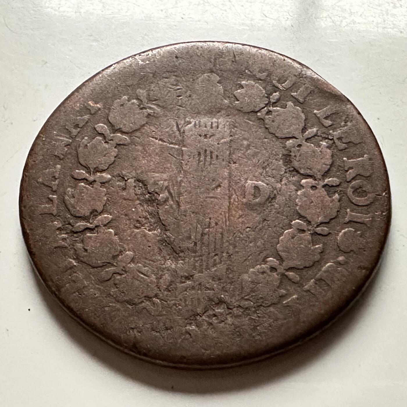 🌹外币初藏🌹🐯2026年第13场  每周二四六晚8️⃣点 接代拍 法国路易十六时期12德尼埃（12 Deniers）铜币 29.5毫米