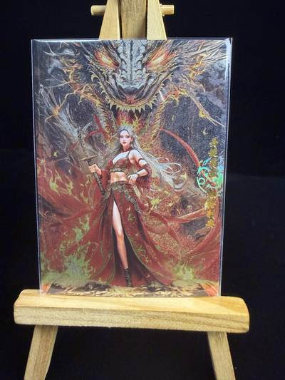 奇点专场 无佣金 不寄存 不收拍 助攻奇点  需要多宫大佬请私聊 部分卡牌设有底价（即使有底价也会比市场价便宜的多，懂的自然懂） 拒绝小号抬价 大家放心拍 所有拍品部分套有卡膜 部分卡牌多宫 自制卡牌 不包厂瑕 放大镜 品控 勿拍 流拍商品会循环 感谢大家支持 留个关注 不定时上新 谢谢 - 奇点卡牌 龙妈 粗闪