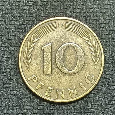 新2026B第六组世界各国精品钱币奖章纪念章花钱401-830 - 807联邦德国10芬尼