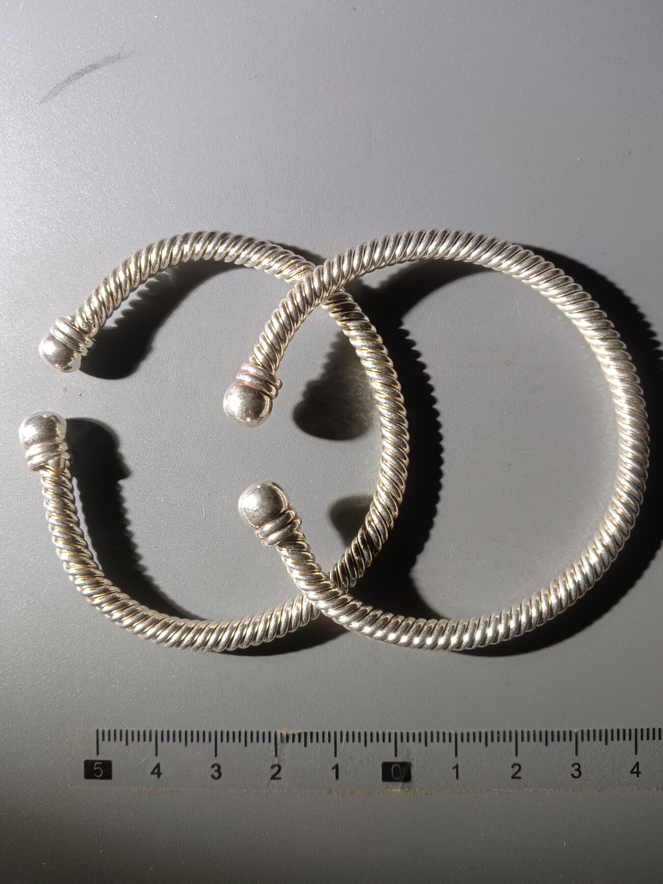 113期新疆红钱粟特钱币丝路钱币专场 A5回流手镯