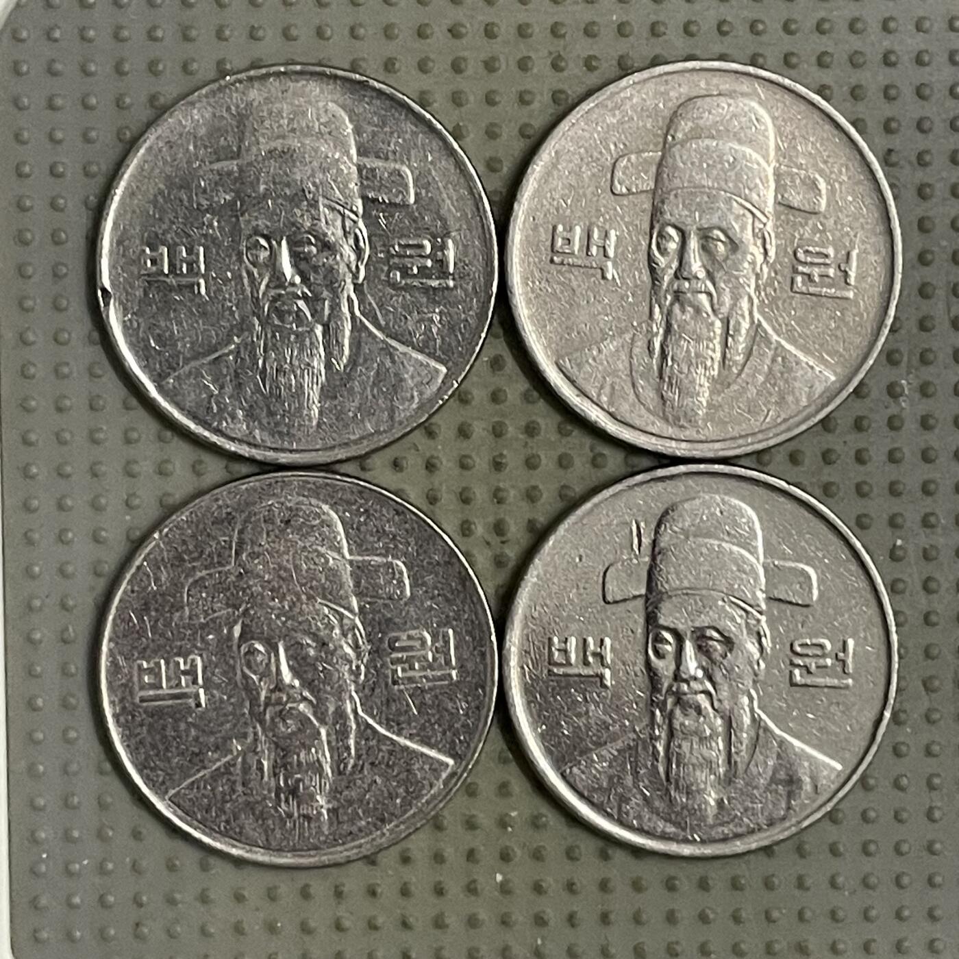 2026年第18场各国散币拍卖（总第168场） 韩国100韩元4枚