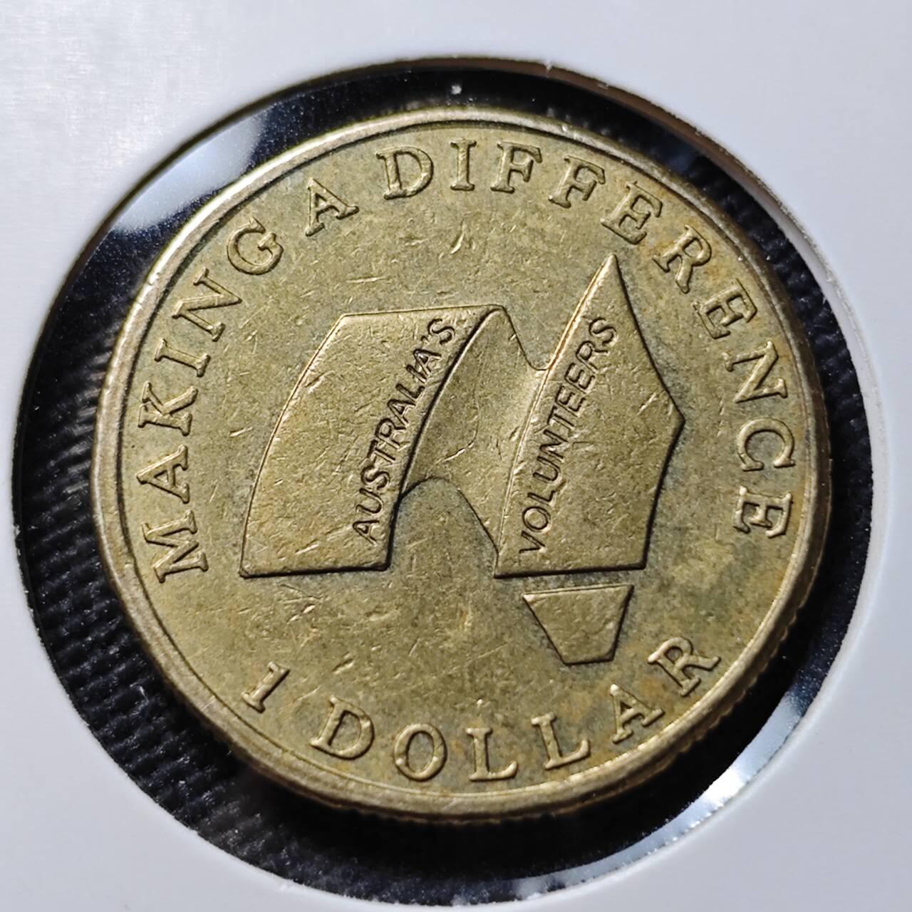 KK钱币收藏小铺  第390期  2月预留时间 周末发货  澳大利亚1元纪念币