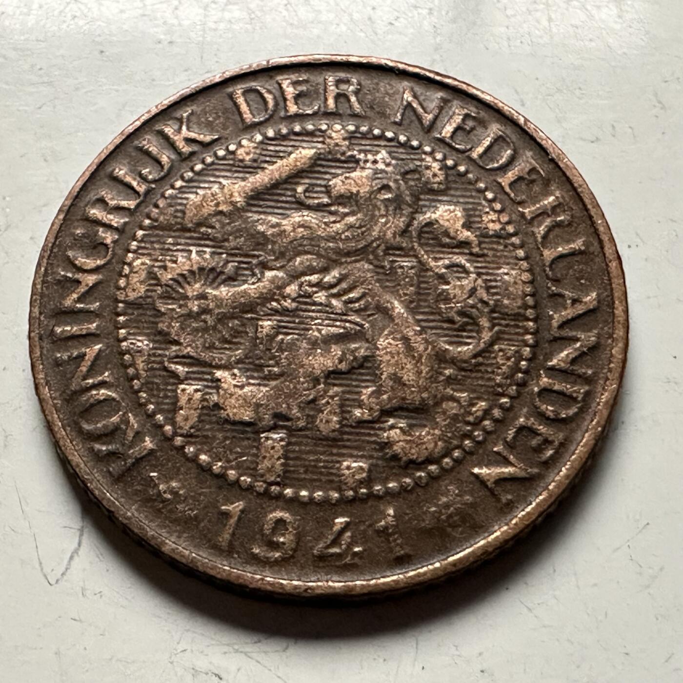 🌹外币初藏🌹🐯2026年第13场  每周二四六晚8️⃣点 接代拍 荷兰1941年一分