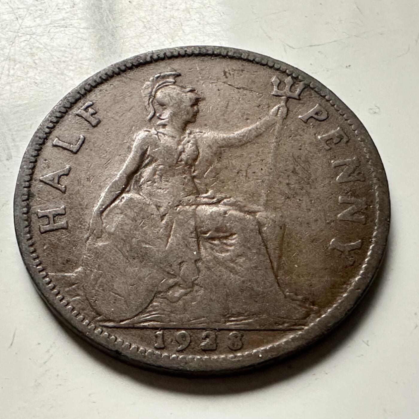 🌹外币初藏🌹🐯2026年第13场  每周二四六晚8️⃣点 接代拍 英国1928年1/2便士