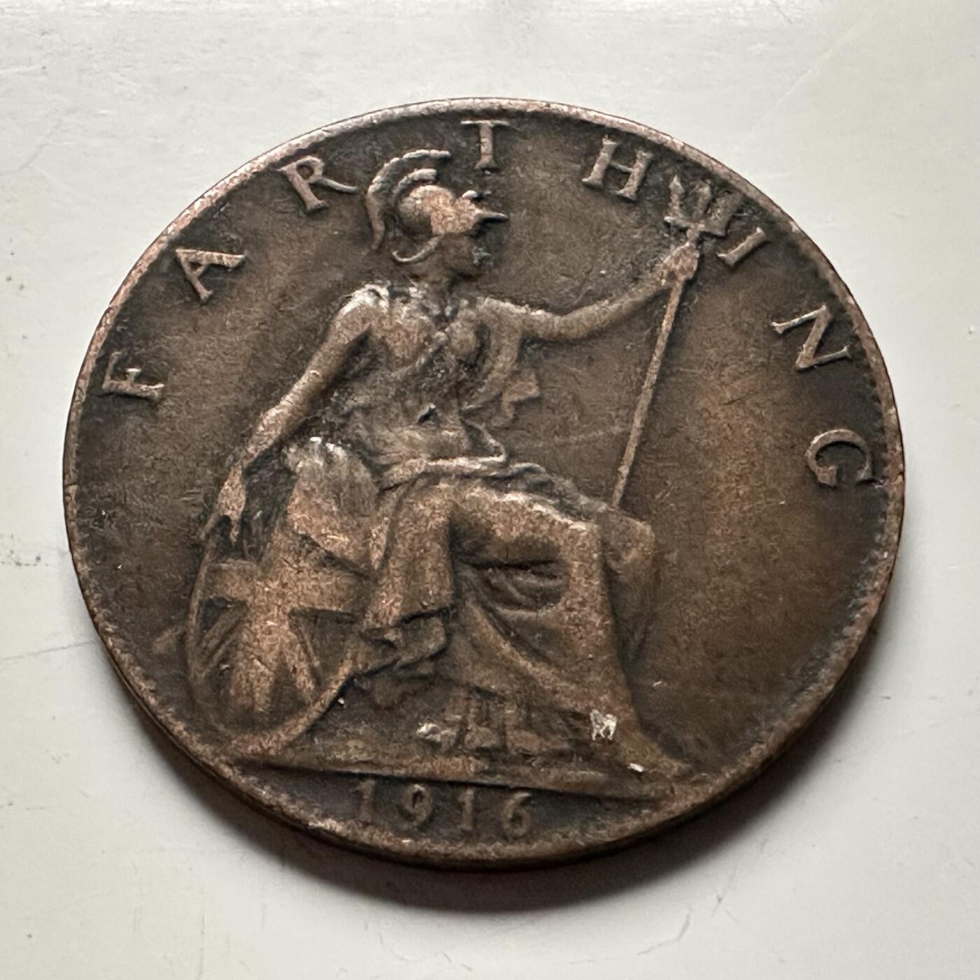 🌹外币初藏🌹🐯2026年第13场  每周二四六晚8️⃣点 接代拍 英国1916年一法新