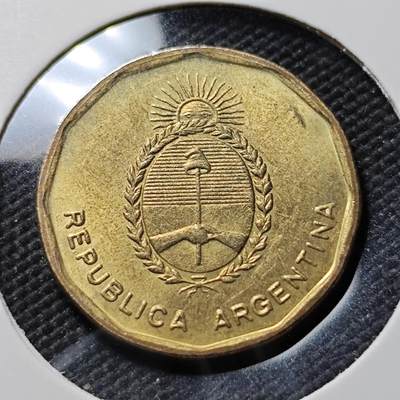 KK钱币收藏小铺  第390期  2月预留时间 周末发货 -  阿根廷10分 好品