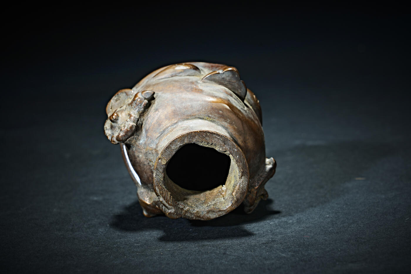 上海都达杂项专场九（全场包邮） 清 铜鎏金佛头1-401