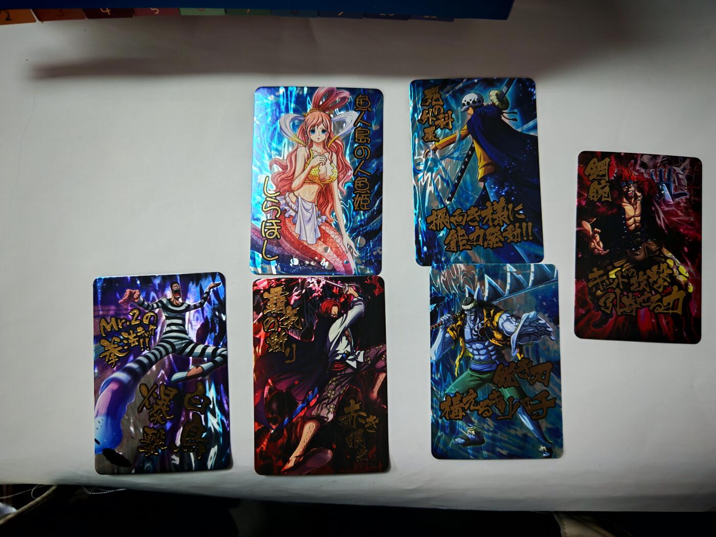 琦卡当当铺～第30期★★一大波美女正向你走来~支持寄存★★~【9点40结束】扫码加群抽[包邮券]~ 江东-海贼王-正面光刻背面彩闪-18张