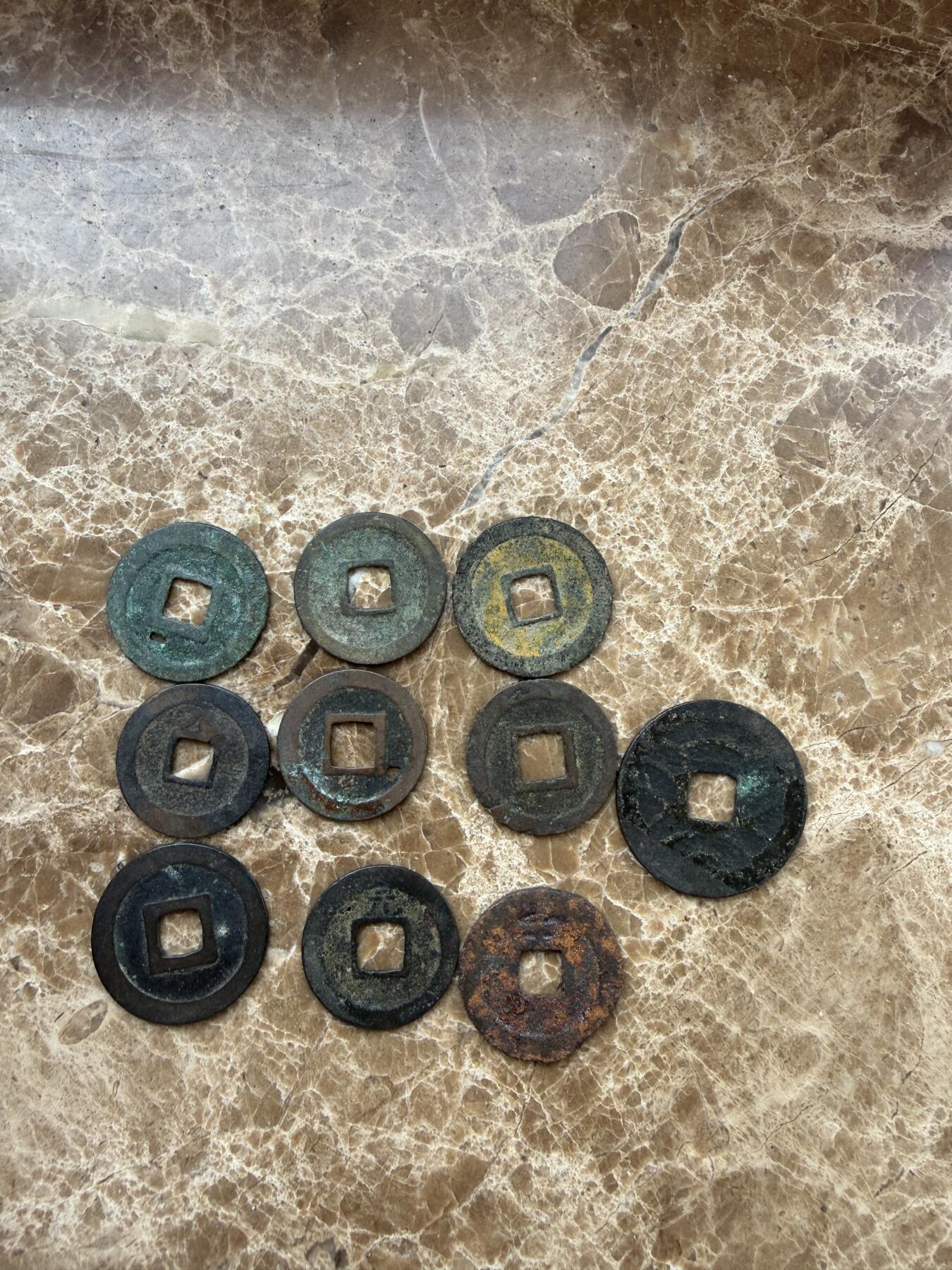 四海杂货铺第二十七场 日本宽永通宝10枚