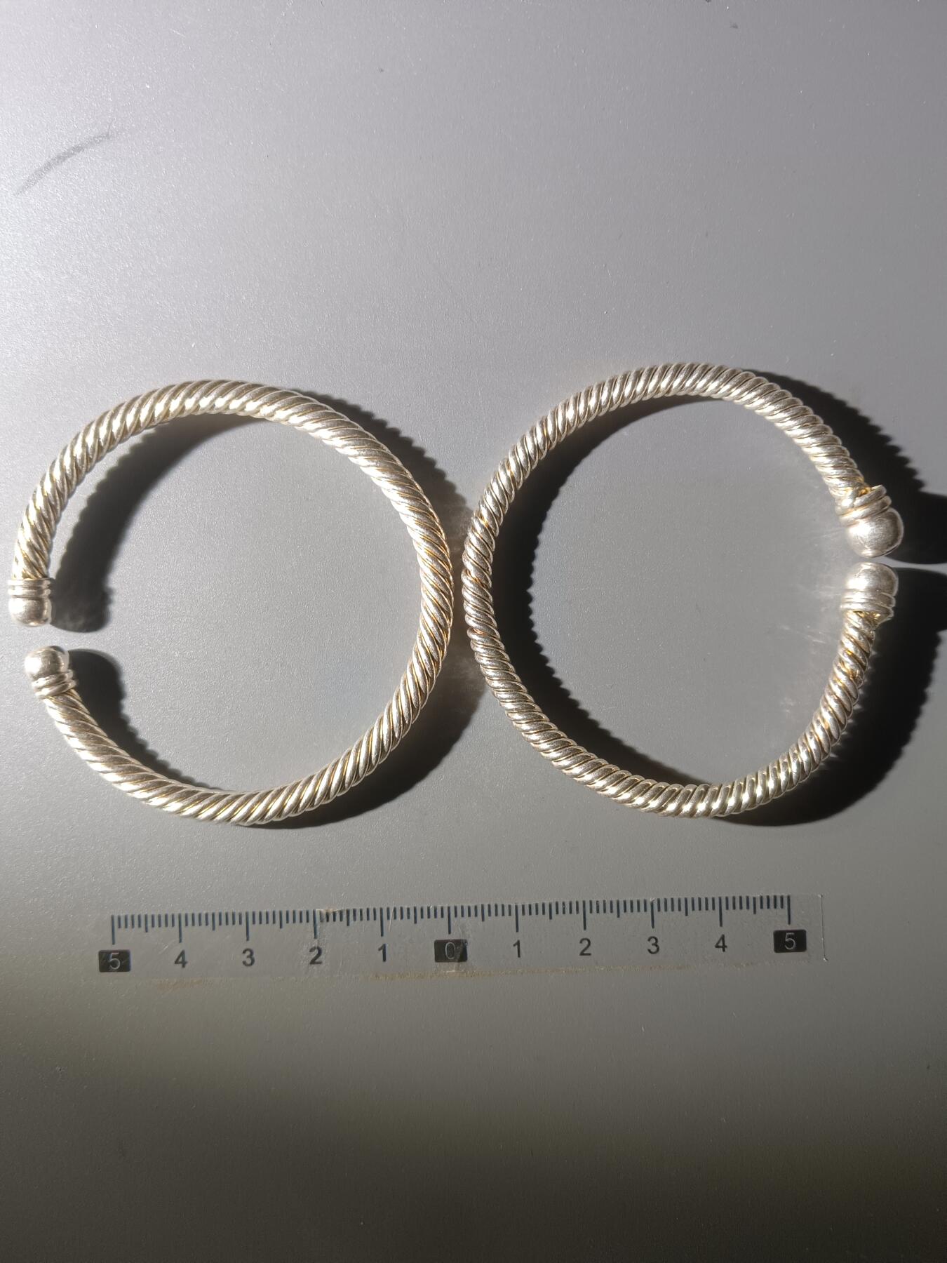 113期新疆红钱粟特钱币丝路钱币专场 A1回流手镯