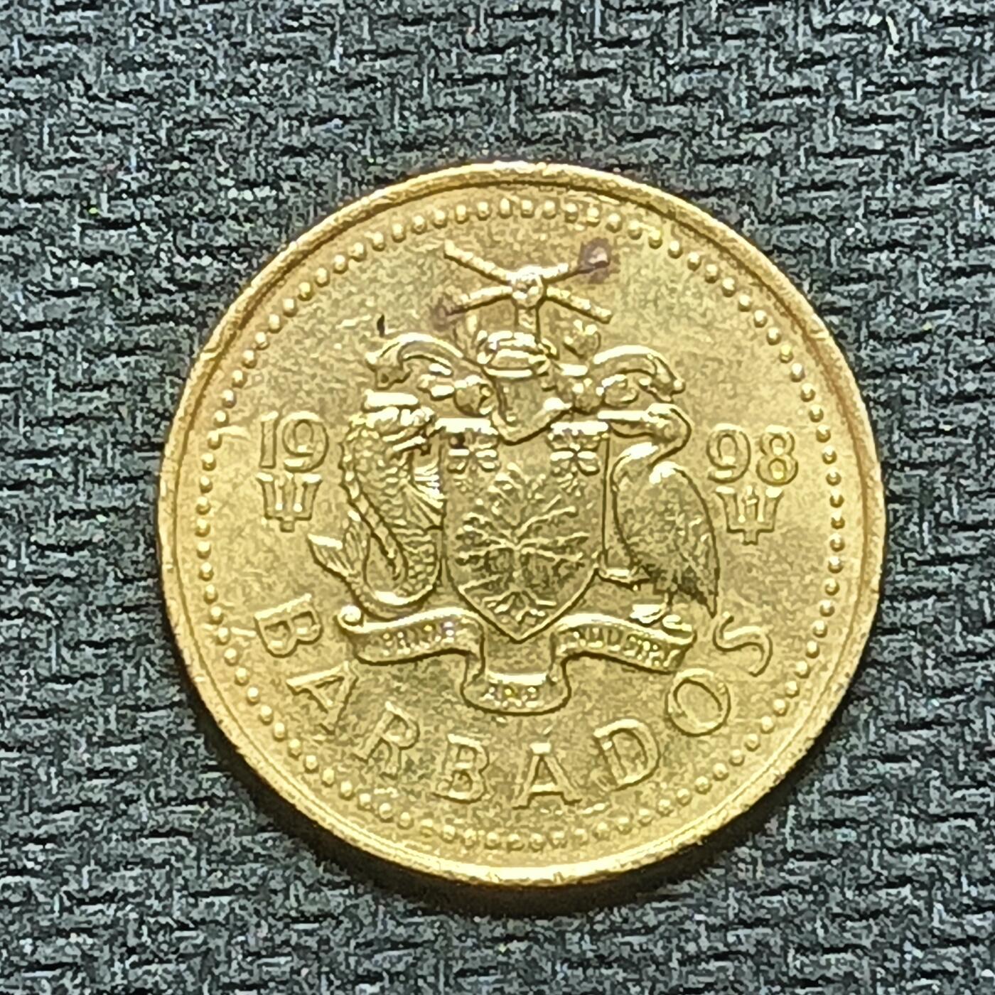 新2026B第六组世界各国精品钱币奖章纪念章花钱401-830 810巴巴多斯5分