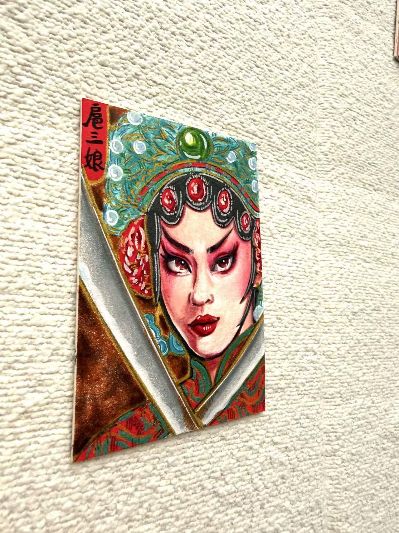 天玑星卡拍第165期《1.26周一截拍》持续收拍收评中 满赠卡需备注 【手绘卡】居子 扈三娘 手绘卡