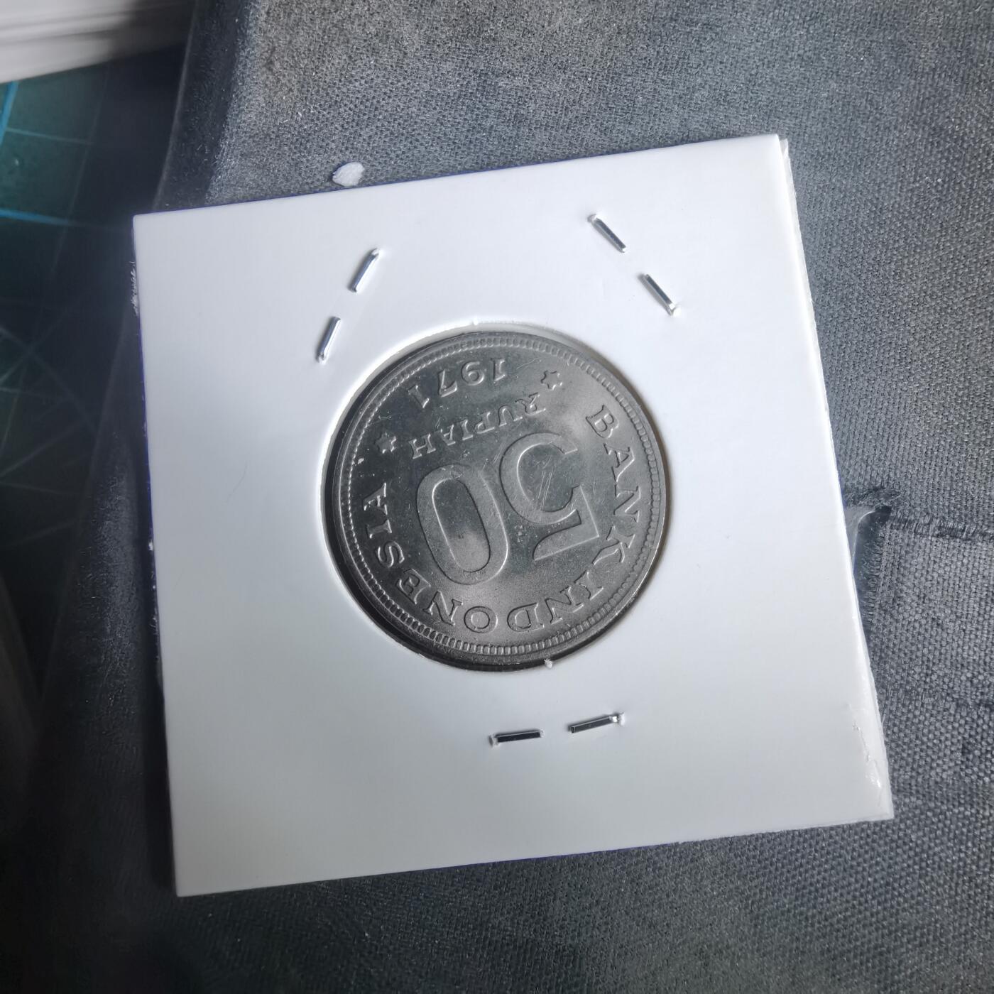 沼泽如烟--第976场 印度尼西亚1971年50卢比