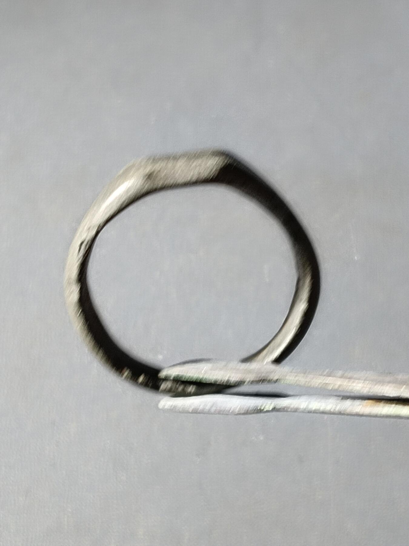 113期新疆红钱粟特钱币丝路钱币专场 老铜戒指