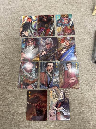 喜灰玩卡拍卖第四期，接代拍，免佣金帮卡友们拍卖，欢迎送拍，释放现金流，让自己有资金可以购买更多喜欢的卡牌，让别的卡友能淘到更多心仪的卡牌 - 昆仑万象 三国风云 普卡一套p