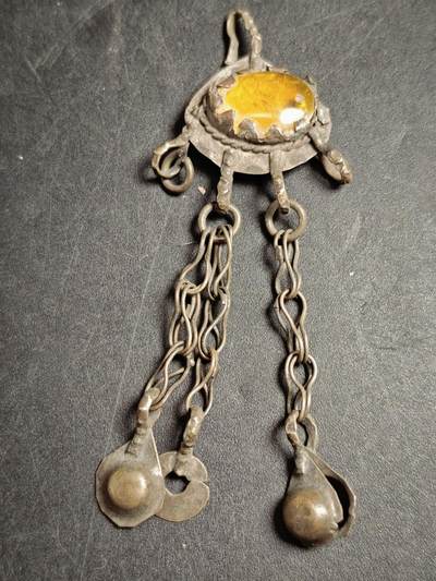 113期新疆红钱粟特钱币丝路钱币专场 - 巴基斯坦低银饰品，6.8克