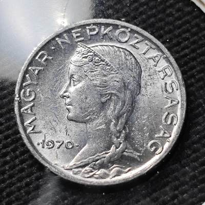 KK钱币收藏小铺  第390期  2月预留时间 周末发货 -  匈牙利5菲勒 少女