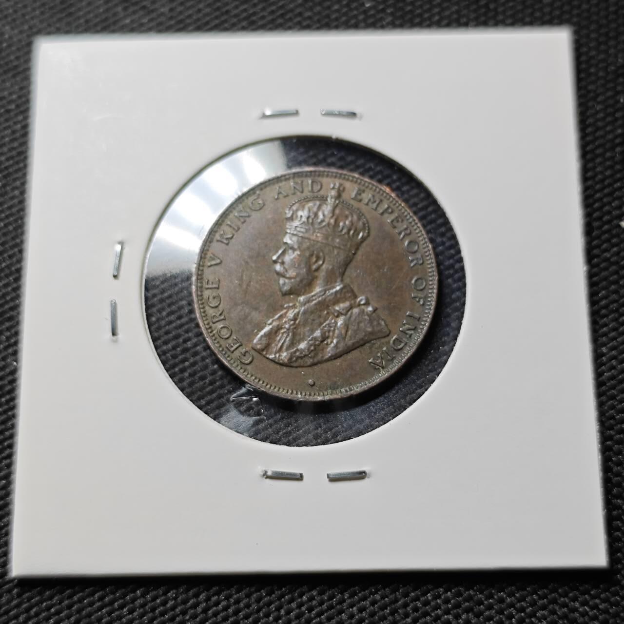 KK钱币收藏小铺  第390期  2月预留时间 周末发货  1934香港1仙铜币