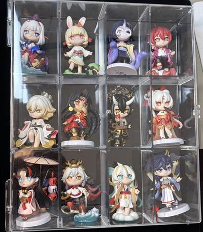 【0佣福利场】手办盲盒专场 周六晚上21点截拍 - 泡泡玛特阴阳师整套盲盒 阴阳师手游角色 送12宫保护罩保护发货