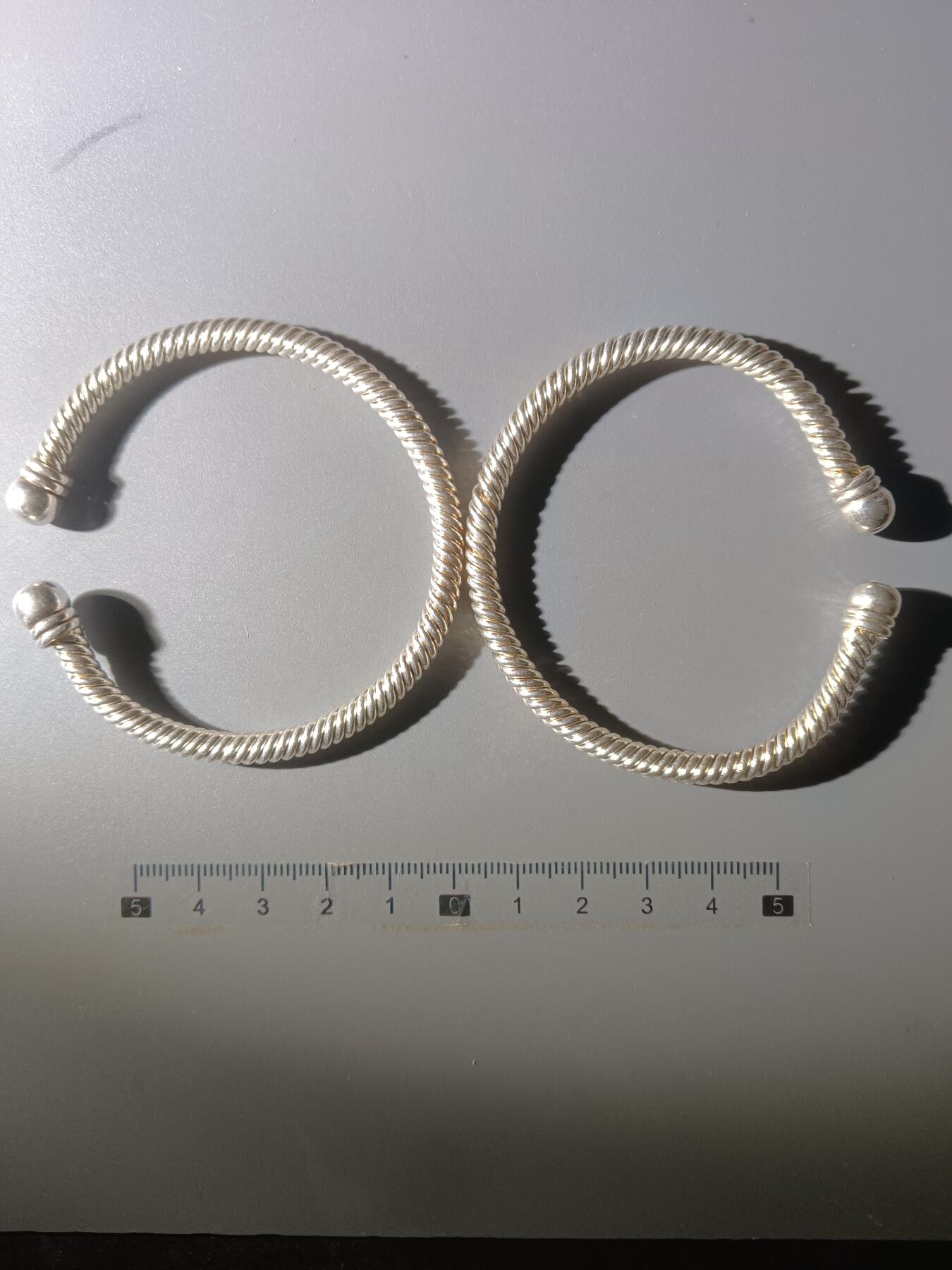 113期新疆红钱粟特钱币丝路钱币专场 A5回流手镯