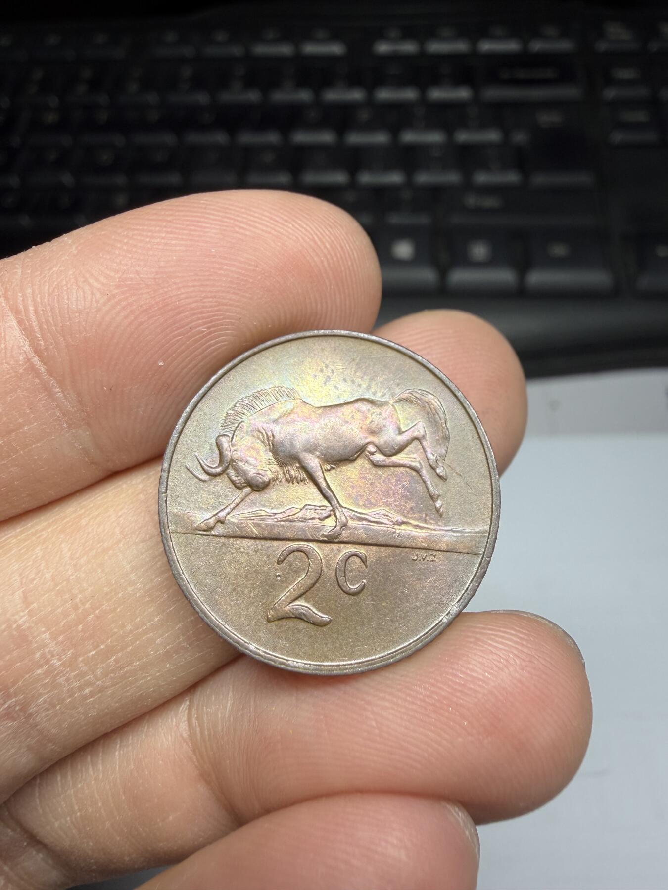 2025年集古藏今外币拍卖第二期-第1场—（总第301拍），可以寄存60天，满160元包邮。 1966年南非2C