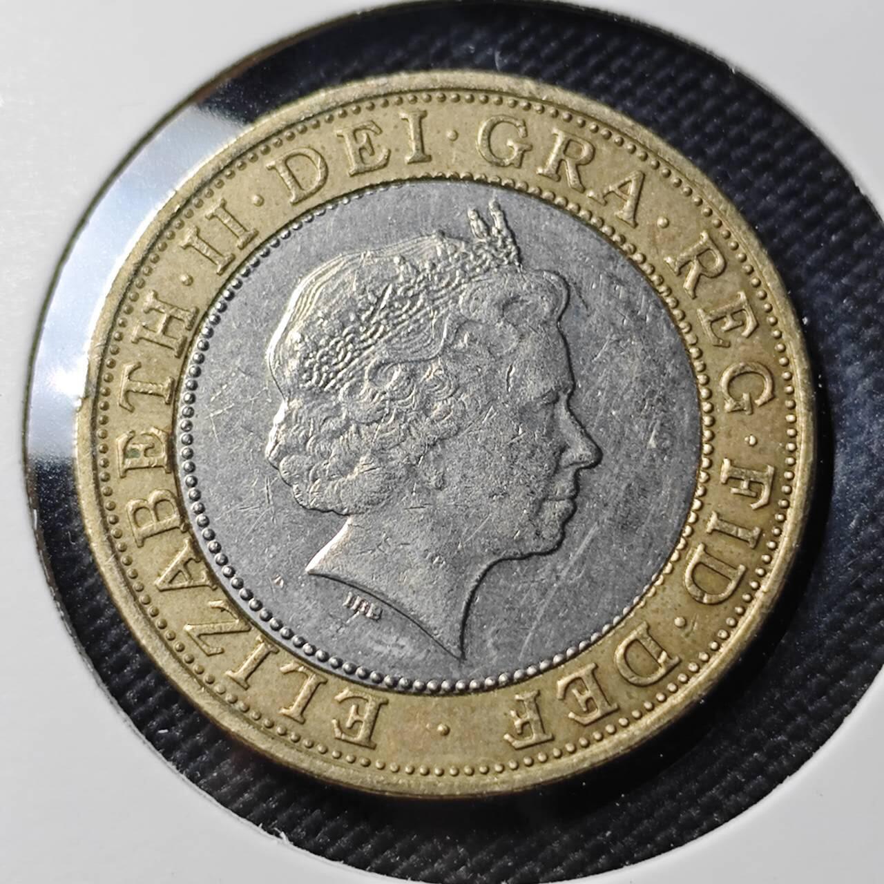 KK钱币收藏小铺  第390期  2月预留时间 周末发货  英国2镑