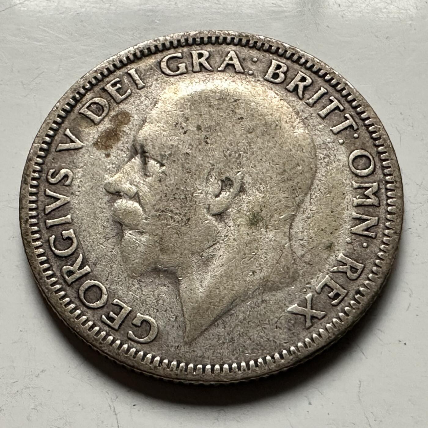 🌹外币初藏🌹🐯2026年第13场  每周二四六晚8️⃣点 接代拍  英国1927年1先令银币 5.65克50%银