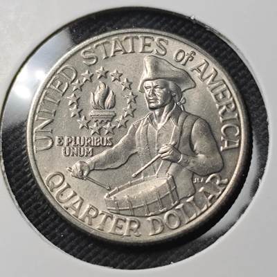 KK钱币收藏小铺  第390期  2月预留时间 周末发货 -  1976美国25分 建国200周年纪念币