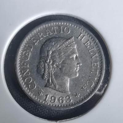 沼泽如烟--第976场 - 瑞士1963年五分