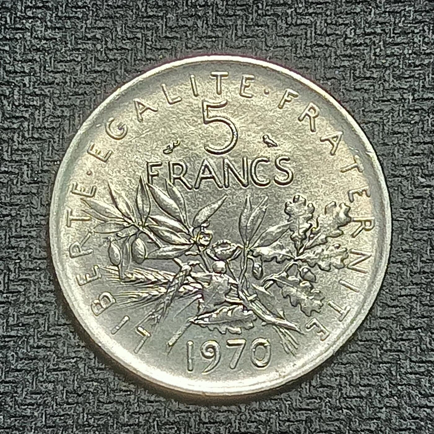 新2026B第六组世界各国精品钱币奖章纪念章花钱401-830 780法国5法郎