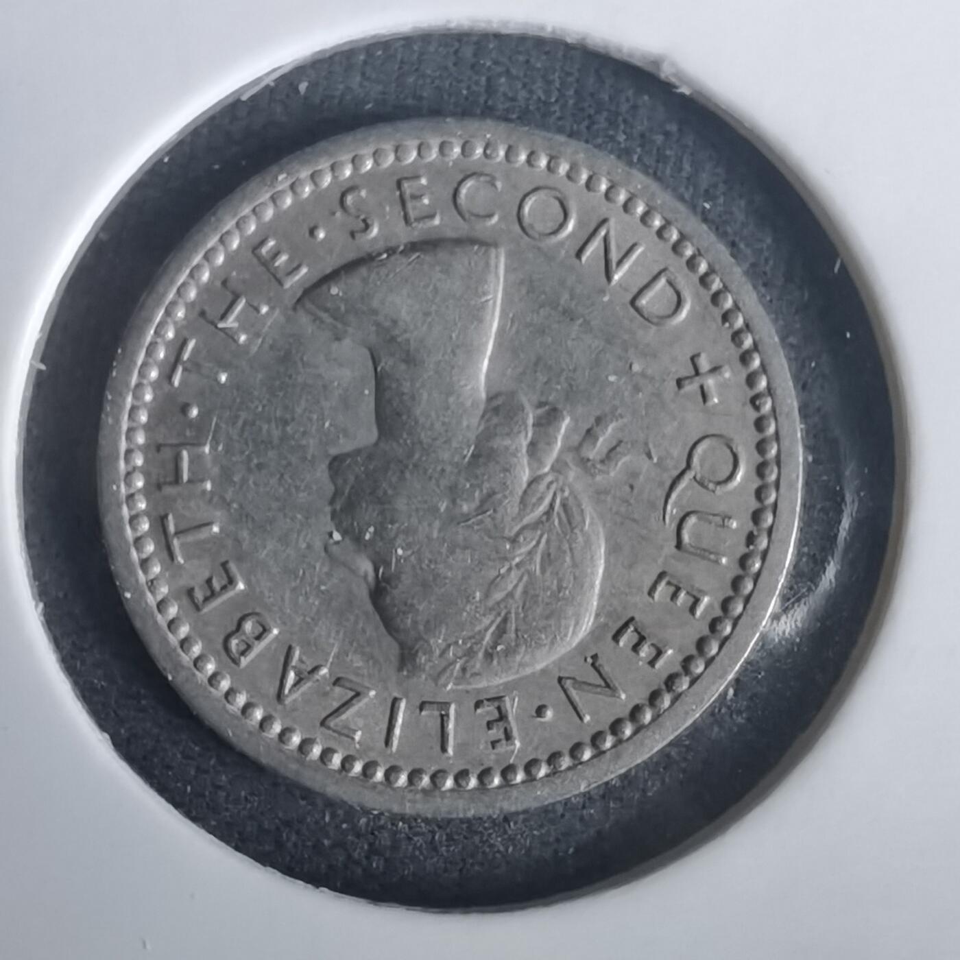 沼泽如烟--第976场 新西兰1954年3便士