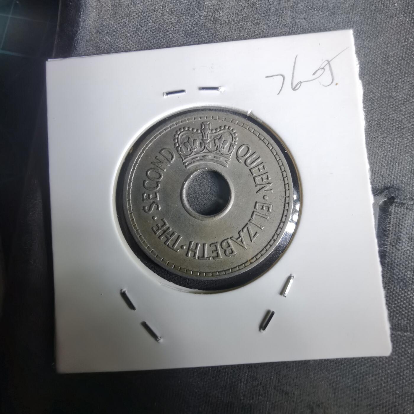 沼泽如烟--第976场 斐济1965年1便士