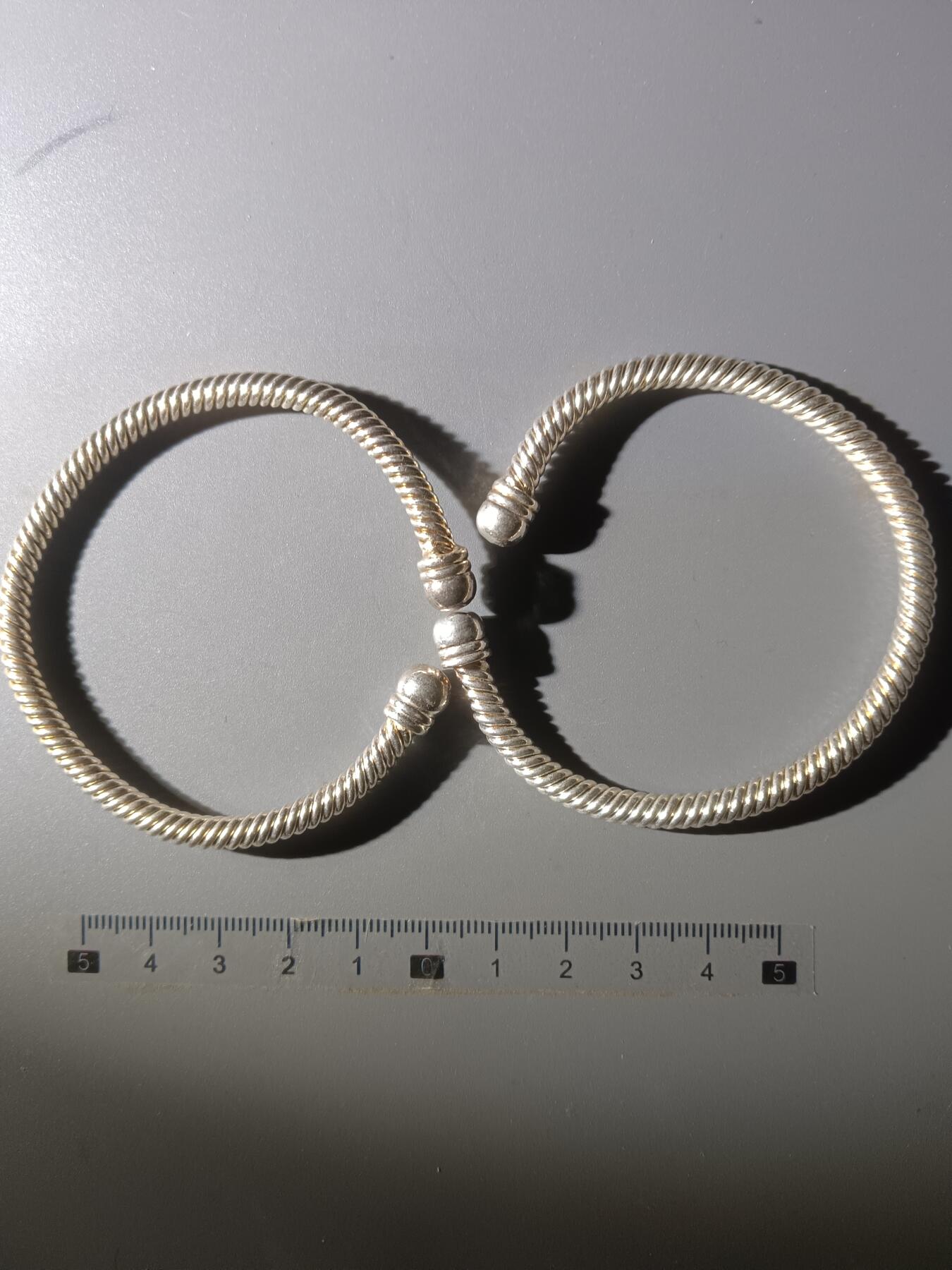 113期新疆红钱粟特钱币丝路钱币专场 A7回流手镯