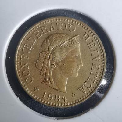 沼泽如烟--第976场 - 瑞士1984年五分