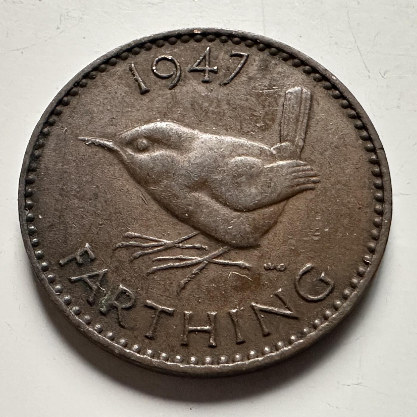 🌹外币初藏🌹🐯2026年第13场  每周二四六晚8️⃣点 接代拍 英国1947年一法新 b