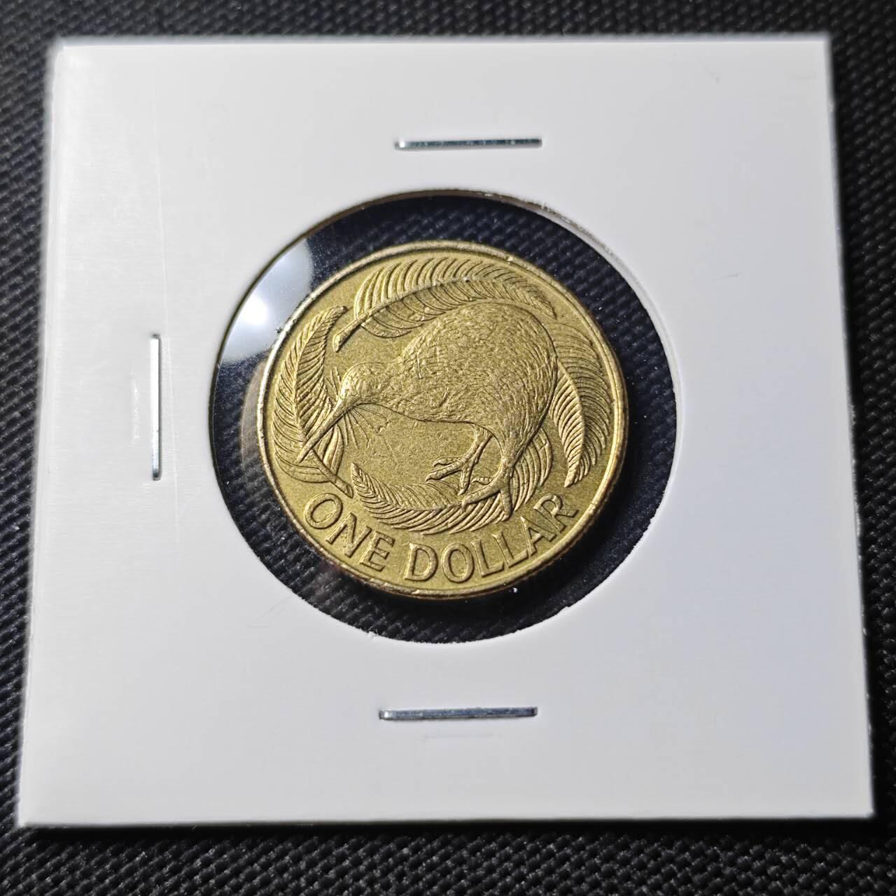 KK钱币收藏小铺  第390期  2月预留时间 周末发货  新西兰1元