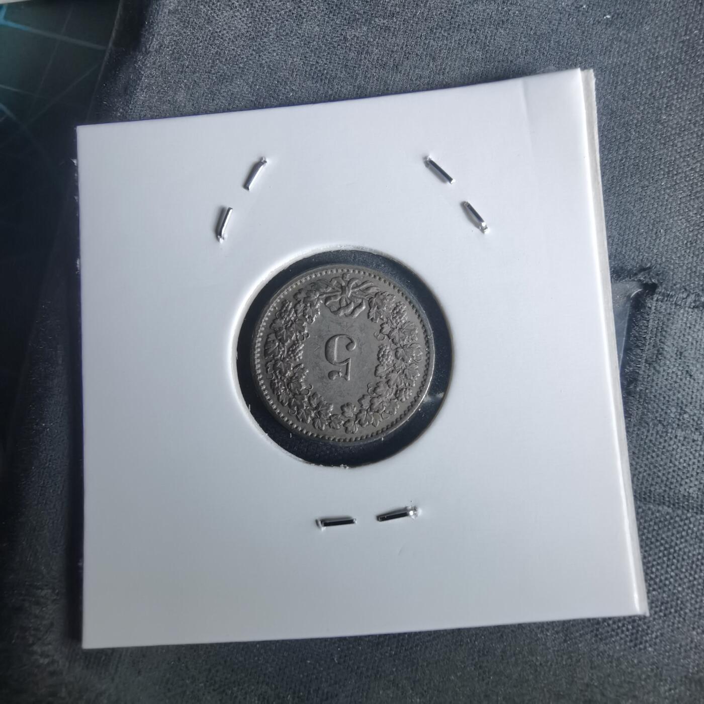 沼泽如烟--第977场 瑞士1953年五分