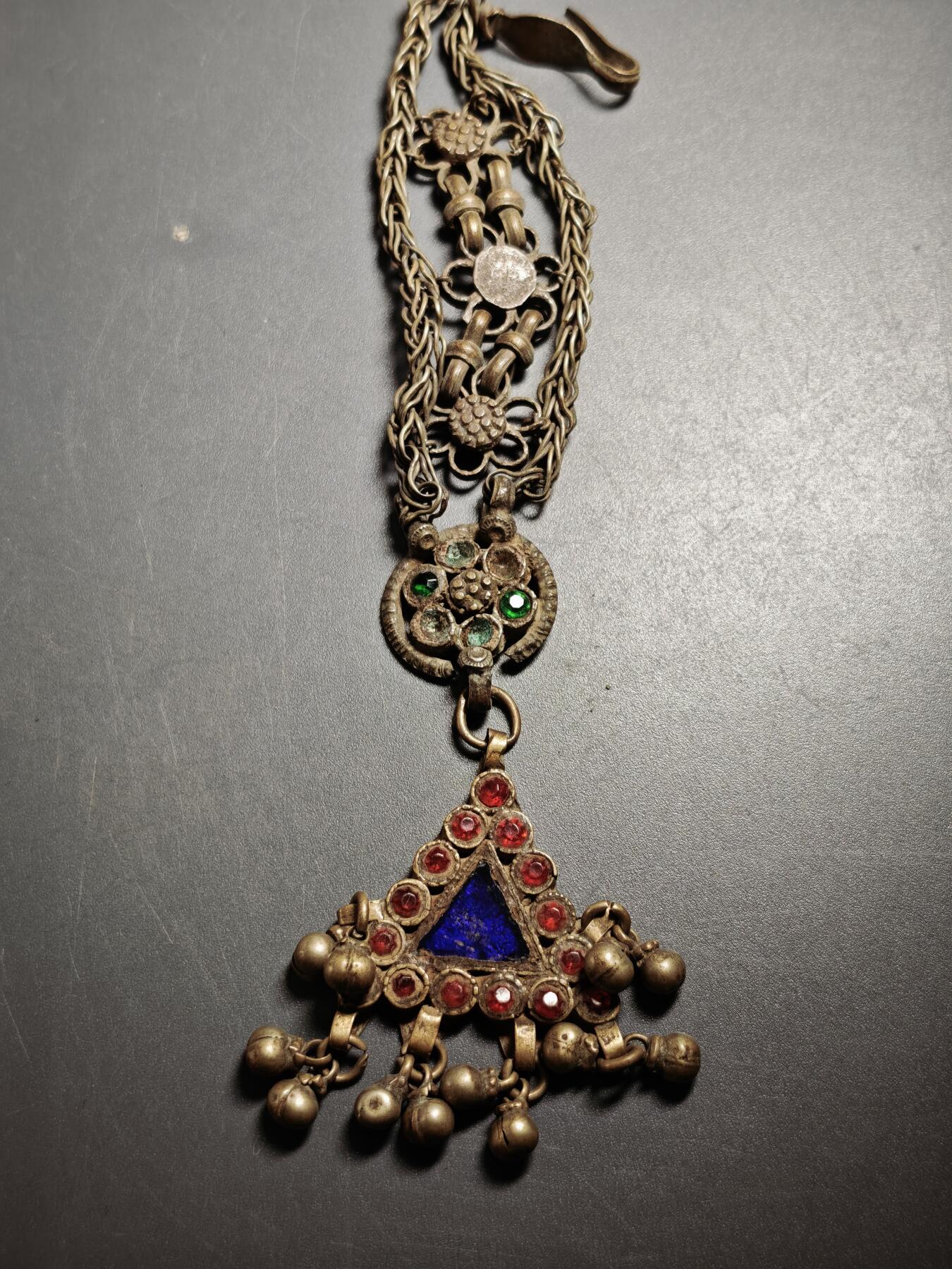 113期新疆红钱粟特钱币丝路钱币专场 巴基斯坦低银饰品，29.4克