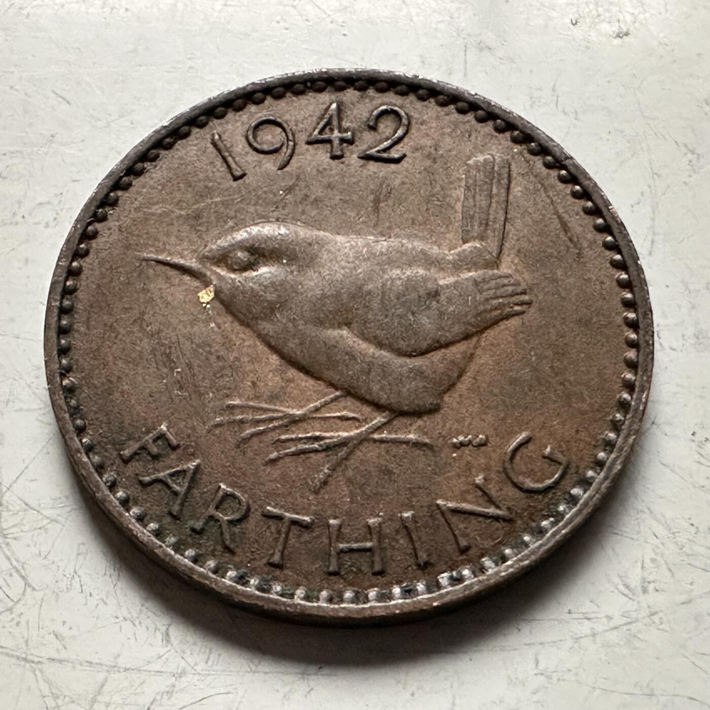 🌹外币初藏🌹🐯2026年第13场  每周二四六晚8️⃣点 接代拍 英国1942年一法新