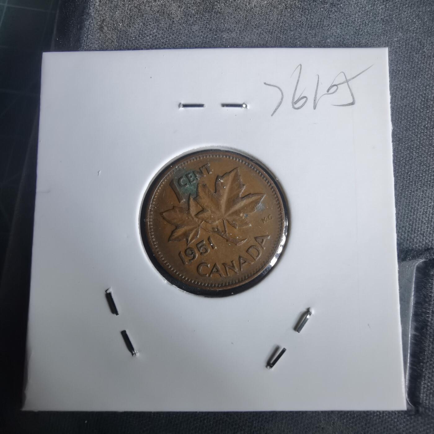 沼泽如烟--第976场 加拿大1951年一分