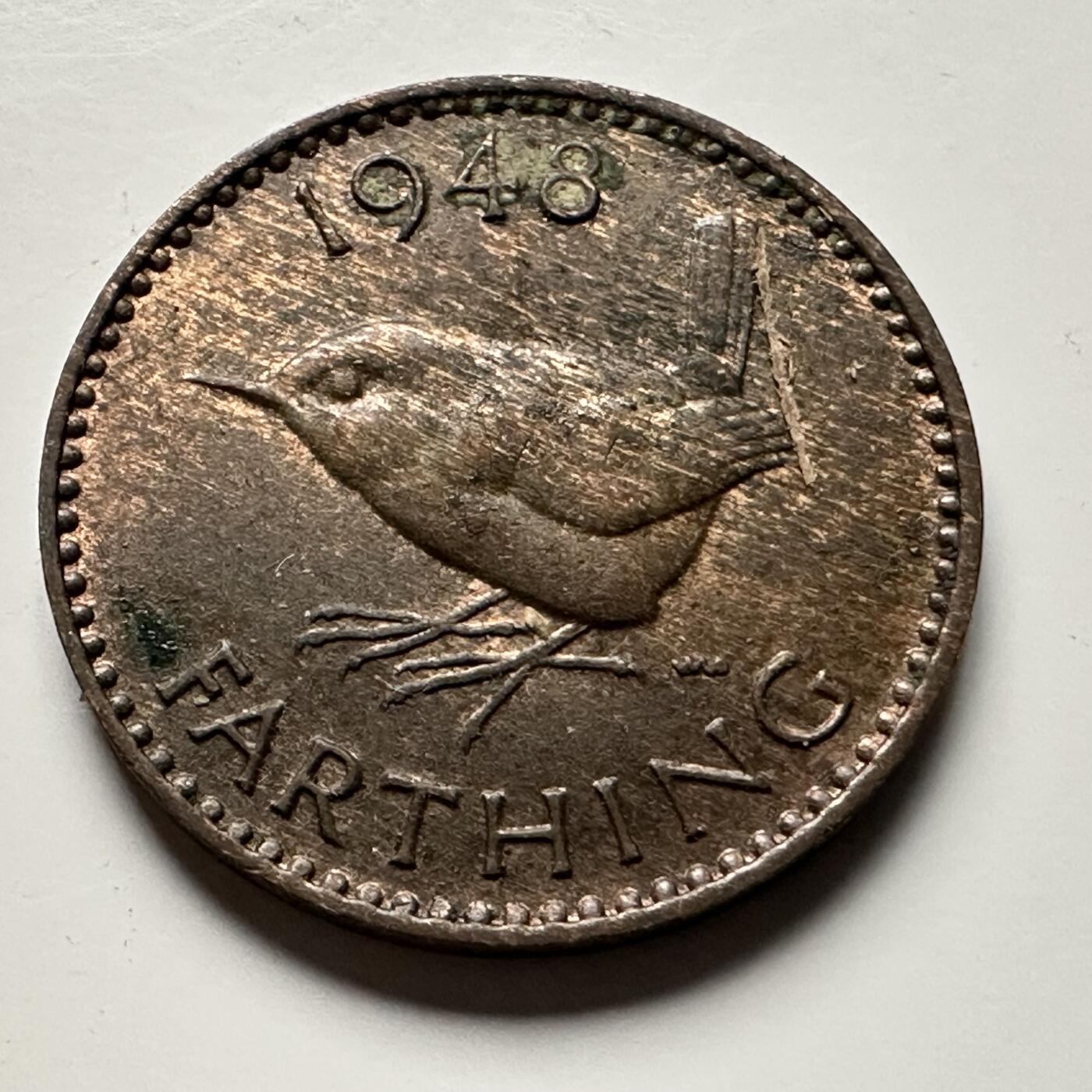 🌹外币初藏🌹🐯2026年第13场  每周二四六晚8️⃣点 接代拍 英国1948年一法新 b