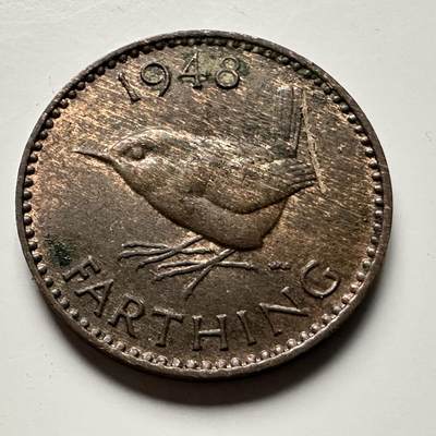 🌹外币初藏🌹🐯2026年第13场  每周二四六晚8️⃣点 接代拍 - 英国1948年一法新 b